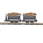 Busch 12263 - H0f - Kipploren Spaltholz